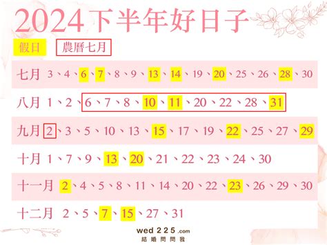 結婚登記好日子|2024 結婚好日子，113年適合迎親嫁娶的黃道吉日大整理